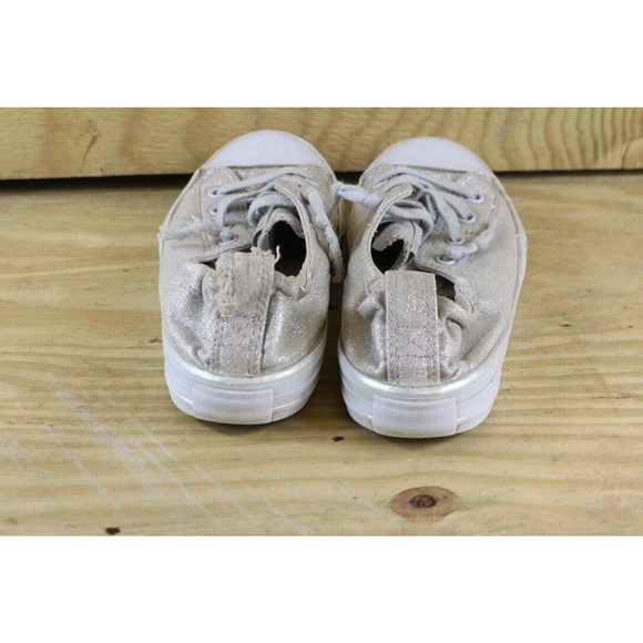 Converse Chuck Taylor Shoreline Juniors Sz 4 Metallic Sneakers Athletic Shoes - Picture 3 of 7